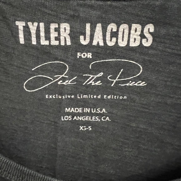 Tyler Jacobs For Feel The Peace - Black Tank w/ Gold # CRAY -Women's Size XS - Picture 8 of 11